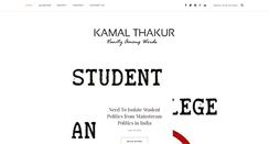 Desktop Screenshot of kamalthakur.com